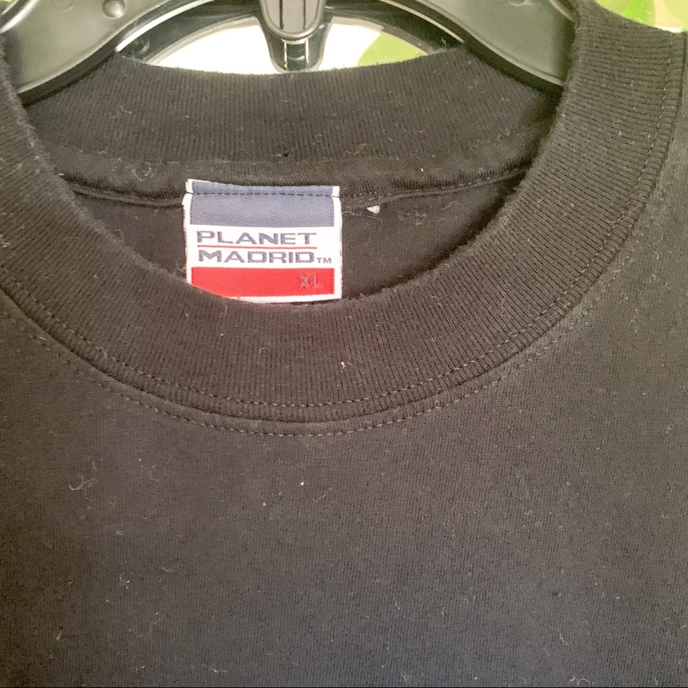 PLANET HOLLYWOOD MADRID Black T-Shirt - Picture 3 of 3